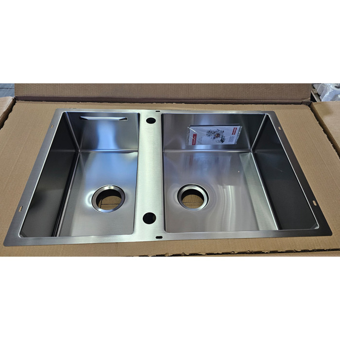 Мивка нс UNDERMOUNT BWX 120-41-27 3 1/2" WWK TL 2TH REV BOX Мивка нс UNDERMOUNT BWX 120-41-27 3 1/2" WWK TL 2TH REV BOX - Мивки
