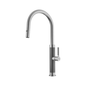 Смесител Mythos Masterpiece PVD J Pull Down Spray SS - Смесители