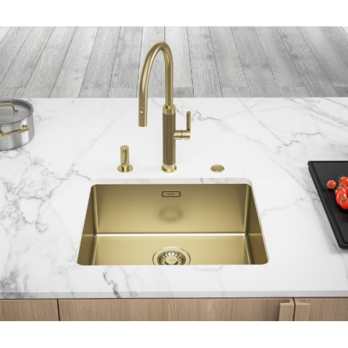 Смесител Mythos Masterpiece PVD J Pull Down Spray Gold - Смесители
