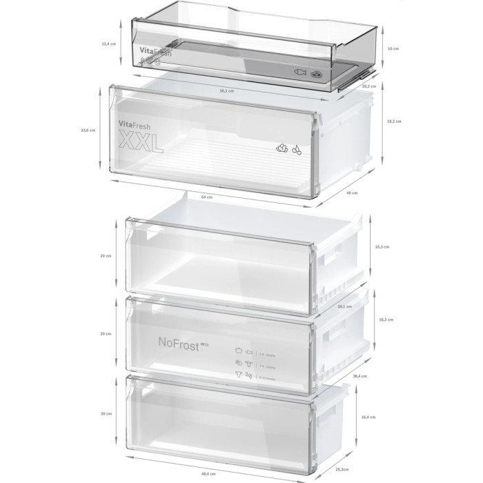 Хладилник BOSCH KGN492IDF Хладилник BOSCH KGN492IDF - Уреди за дома