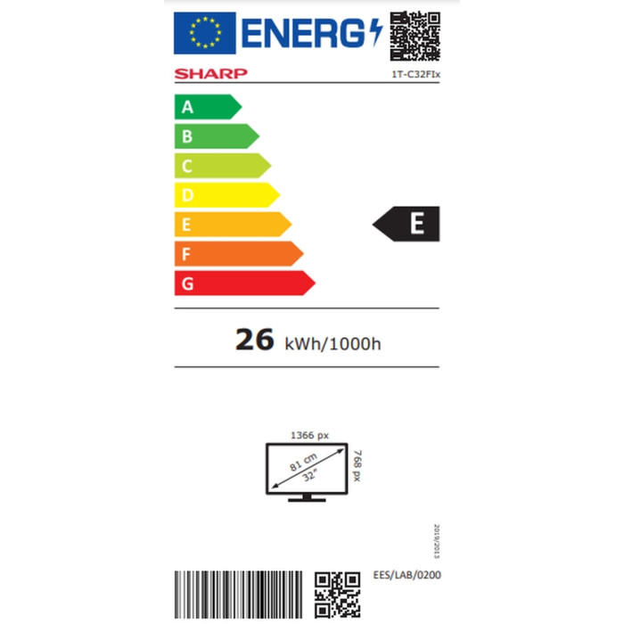 Телевизор SHARP 32FI2EA Телевизор SHARP 32FI2EA - Телевизори