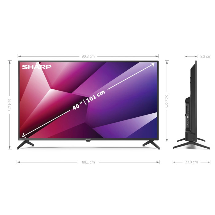 Телевизор SHARP 40FI2EA Телевизор SHARP 40FI2EA - Телевизори