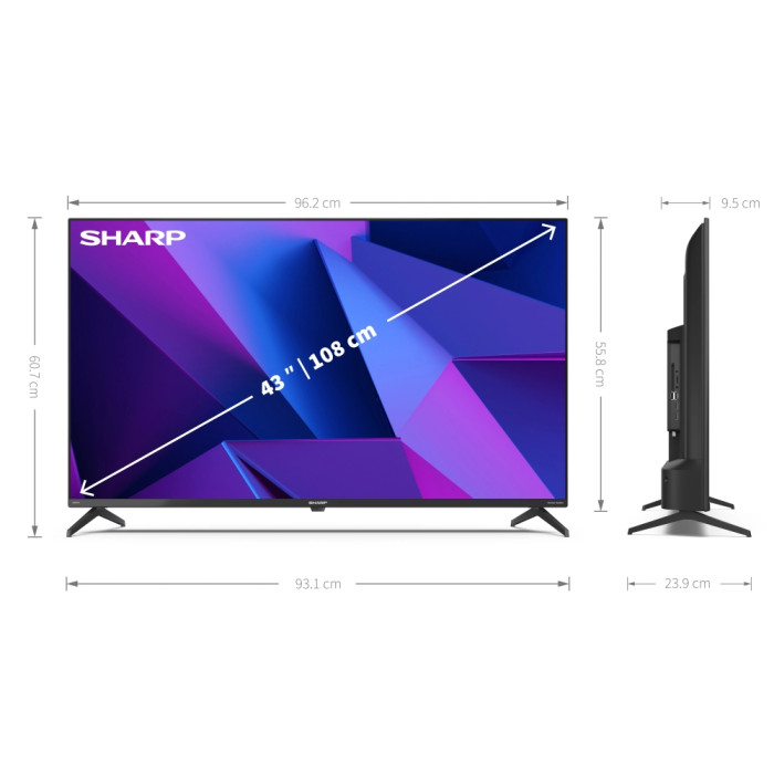 Телевизор SHARP 43FN2EA Телевизор SHARP 43FN2EA - Телевизори