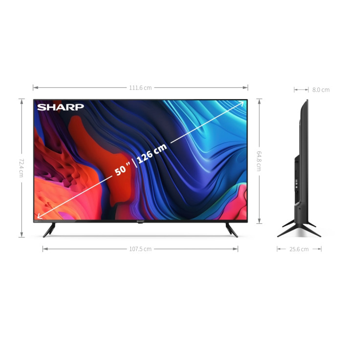 Телевизор SHARP 50FL1EA Телевизор SHARP 50FL1EA - Телевизори
