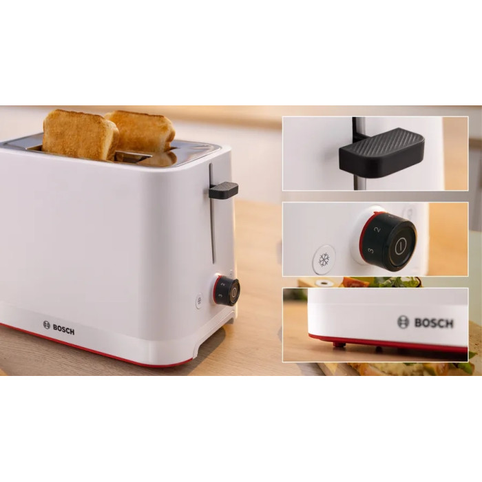 Тостер BOSCH TAT3M121 Тостер BOSCH TAT3M121 - Малки домакински уреди