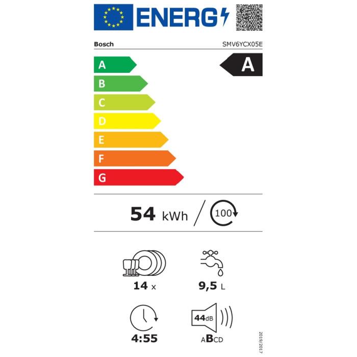 Съдомиялна BOSCH SMV6YCX05E Съдомиялна BOSCH SMV6YCX05E - Уреди за дома