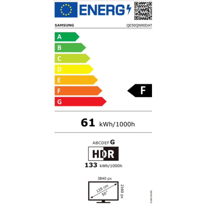 Телевизор SAMSUNG QE50QN90DATXXH Телевизор SAMSUNG QE50QN90DATXXH - Телевизори