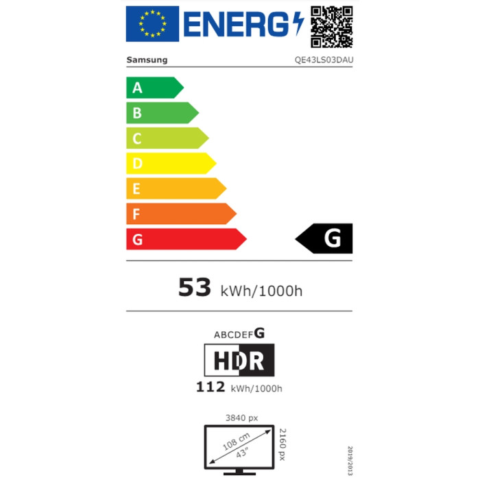 Телевизор SAMSUNG QE43LS03DAUXXH Телевизор SAMSUNG QE43LS03DAUXXH - Телевизори