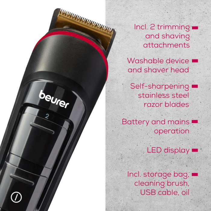 Машинка за подстригване BEURER 10260_BEU Машинка за подстригване BEURER 10260_BEU - Уреди за здраве и красота