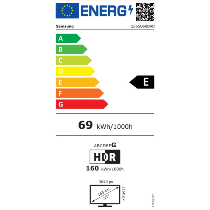Телевизор SAMSUNG QE65Q60DAUXXH Телевизор SAMSUNG QE65Q60DAUXXH - Телевизори