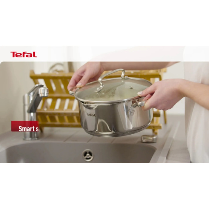 Комплект тигани и тенджери TEFAL G719S674 Комплект тигани и тенджери TEFAL G719S674 - Домакински съдове