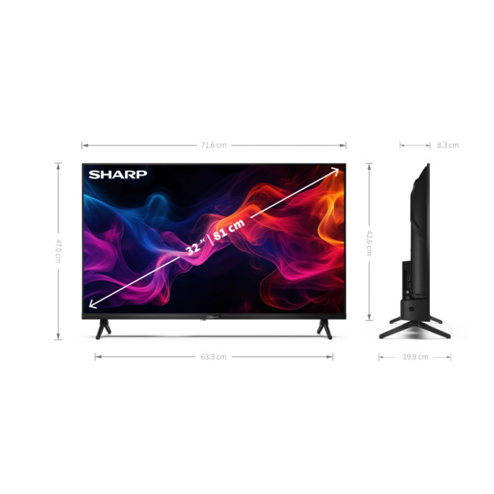Телевизор SHARP 32GF2265E Телевизор SHARP 32GF2265E - Телевизори