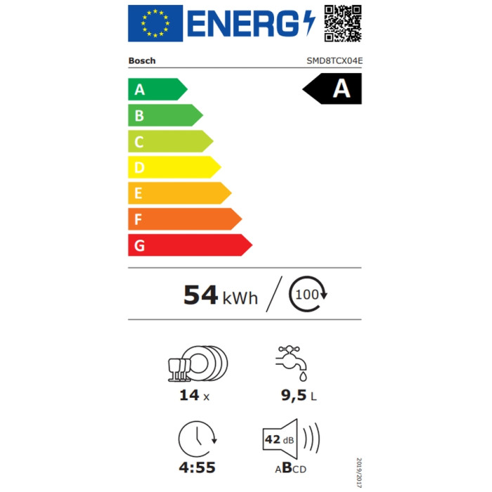 Съдомиялна BOSCH SMD8TCX04E Съдомиялна BOSCH SMD8TCX04E - Уреди за дома