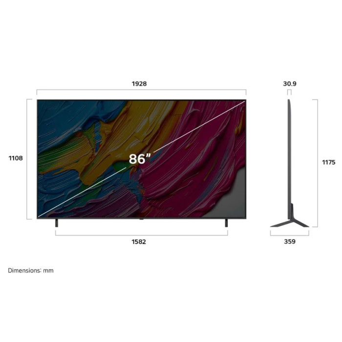 Телевизор LG 86QNED80A3A Телевизор LG 86QNED80A3A