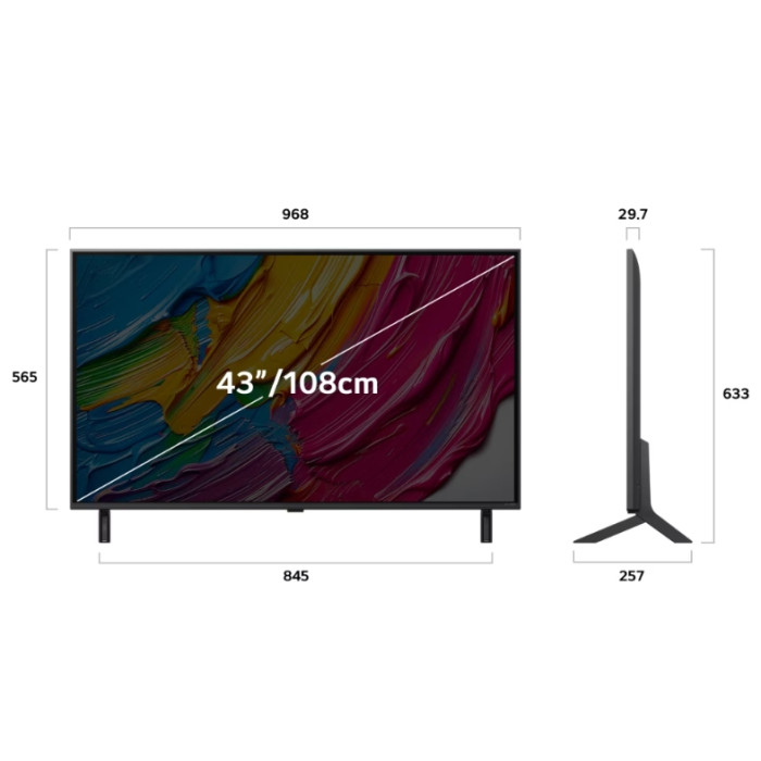 Телевизор LG 43QNED80A3A Телевизор LG 43QNED80A3A