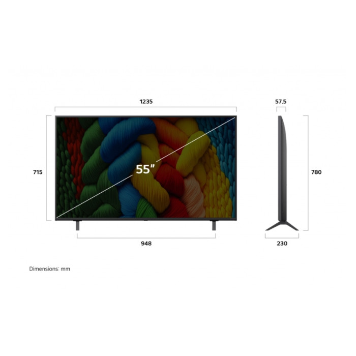 Телевизор LG 55NANO80A3B Телевизор LG 55NANO80A3B