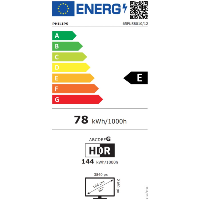Телевизор PHILIPS 65PUS8010/12