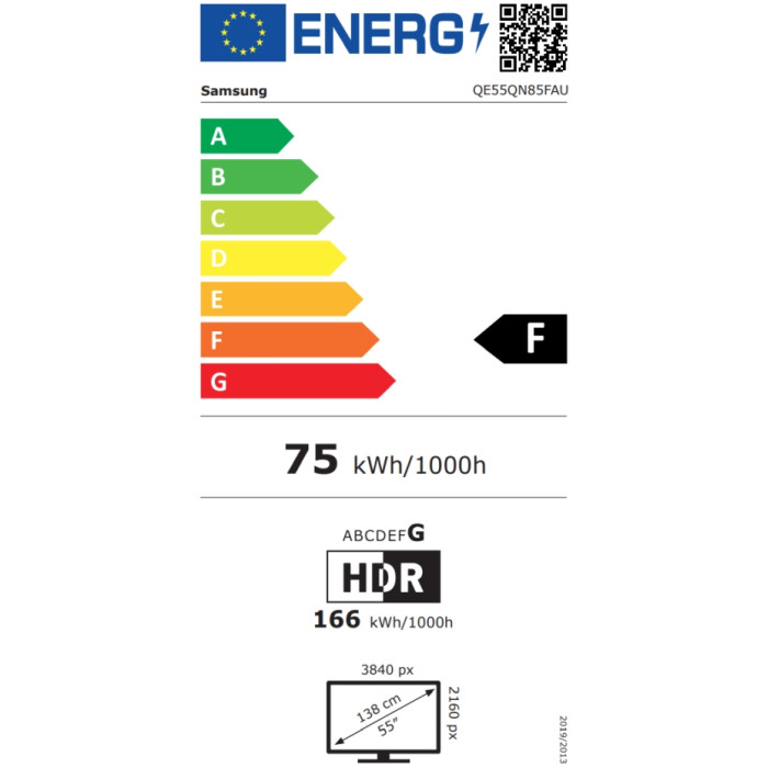 Телевизор SAMSUNG QE55QN85FAUXXH