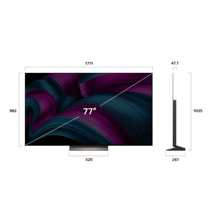 Телевизор LG OLED77C51LA