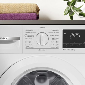 Пералня със сушилня BOSCH WKD28490EU - Перални