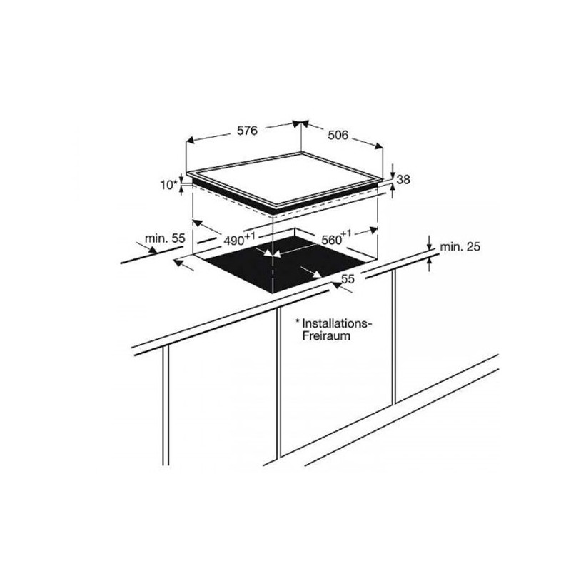 Плот Electrolux EHF6547FXK Плот Electrolux EHF6547FXK