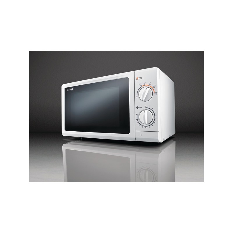 Микровълнова печка, 20л, 6 нива на мощност, Gorenje MO20MW Микровълнова печка, 20л, 6 нива на мощност, Gorenje MO20MW