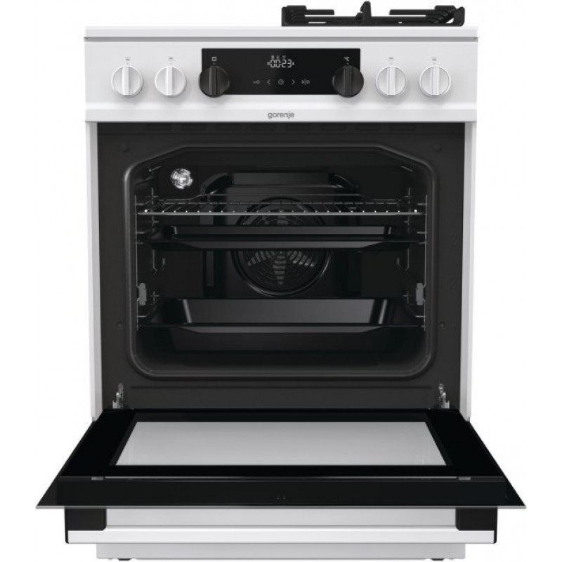Комбинирана стъклокерамична печка Gorenje KC6355WT Комбинирана стъклокерамична печка Gorenje KC6355WT