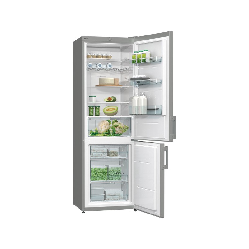 Хладилник с фризер, клас A+, NoFrost Plus, Йонизатор, Gorenje NRK6191CX Хладилник с фризер, клас A+, NoFrost Plus, Йонизатор, Gorenje NRK6191CX