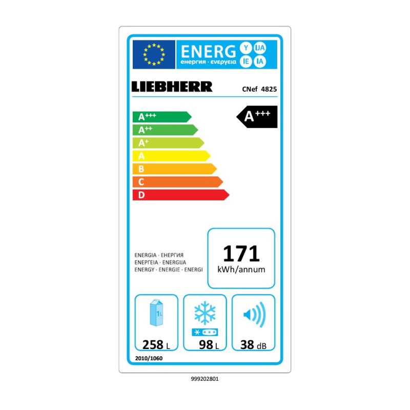 хладилник с фризер Liebherr CNef 4825 IceMaker NoFrost хладилник с фризер Liebherr CNef 4825 IceMaker NoFrost