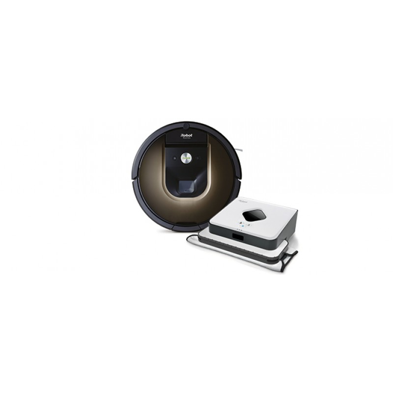 Роботизирана прахосмукачка Roomba 980 + Braava 390 Turbo Роботизирана прахосмукачка Roomba 980 + Braava 390 Turbo