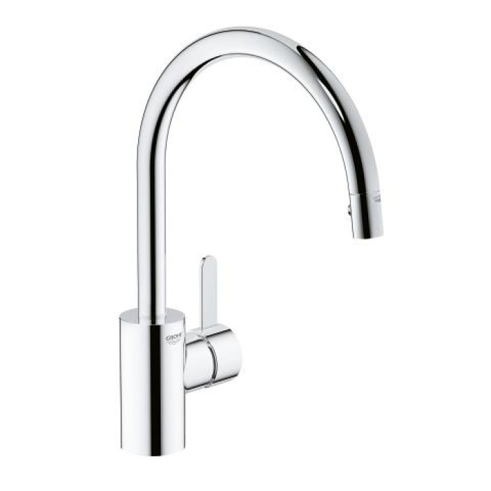 СМЕСИТЕЛ ЗА КУХНЯ GROHE EUROSMART COSMOPOLITAN 31481001 С ИЗТЕГЛЯЩ ЧУЧУР СМЕСИТЕЛ ЗА КУХНЯ GROHE EUROSMART COSMOPOLITAN 31481001 С ИЗТЕГЛЯЩ ЧУЧУР - Смесители