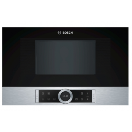 Микровълнова фурна за вграждане BOSCH BFR634GS1 AutoPilot 7, неръждаема стомана 
